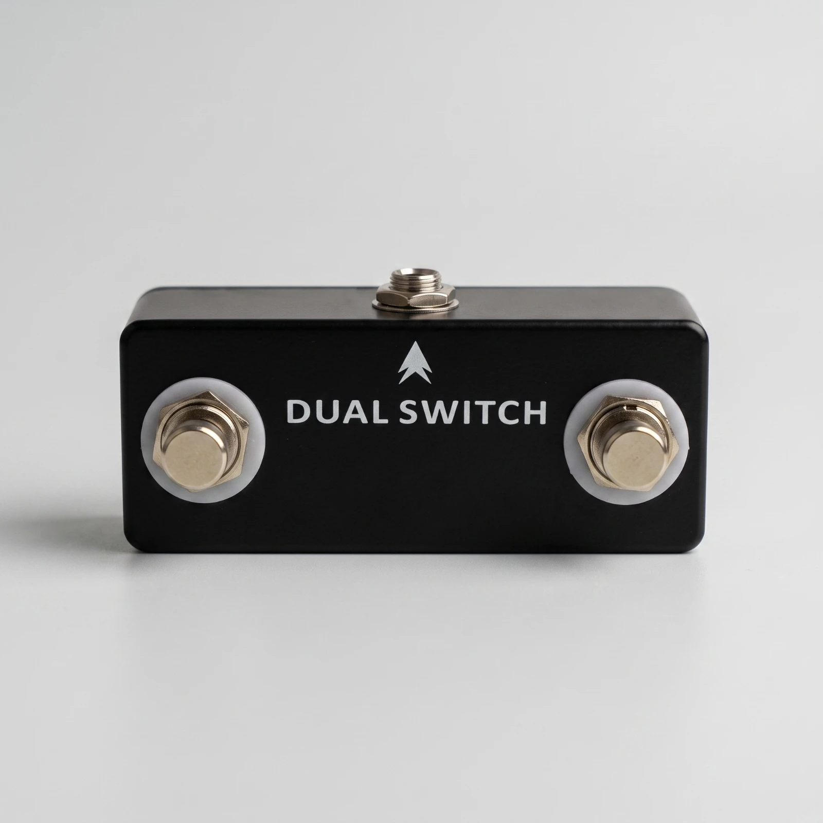 Two Footswitch TRS-Compatible Momentary Footswitch Two Switch Pedal Slim Foot Switch Controller No Power Required