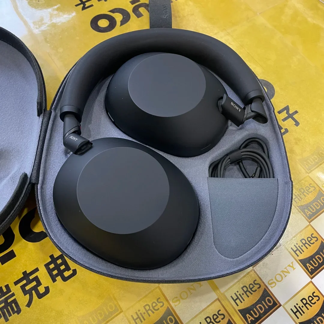 Casque sans fil Sony WH-1000XM6 d'origine, Bluetooth, réduction active du bruit, audio haute résolution, casque supra-auriculaire