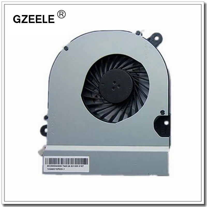 GZEELE laptop cpu cooling fan for ASUS A45 A45vd A45V A85C A85 A85V K45VM K45VD P45VJ Laptops CPU Cooler Replacement Accessories