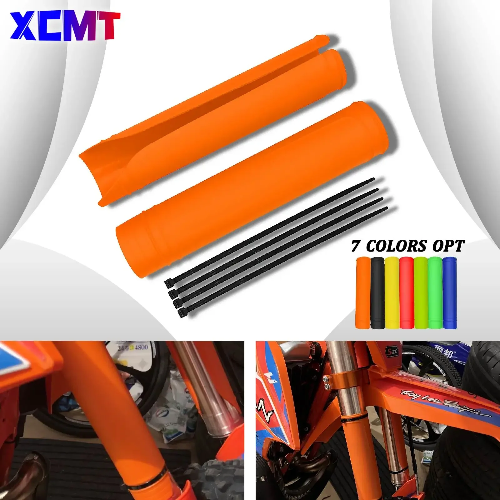 

Motocross Motorcycle Fork Front Guard Covers Protector for Husqvarna KTM TE EXC SX SXF XCW FC FE 125 300 350 Accessories Enduro