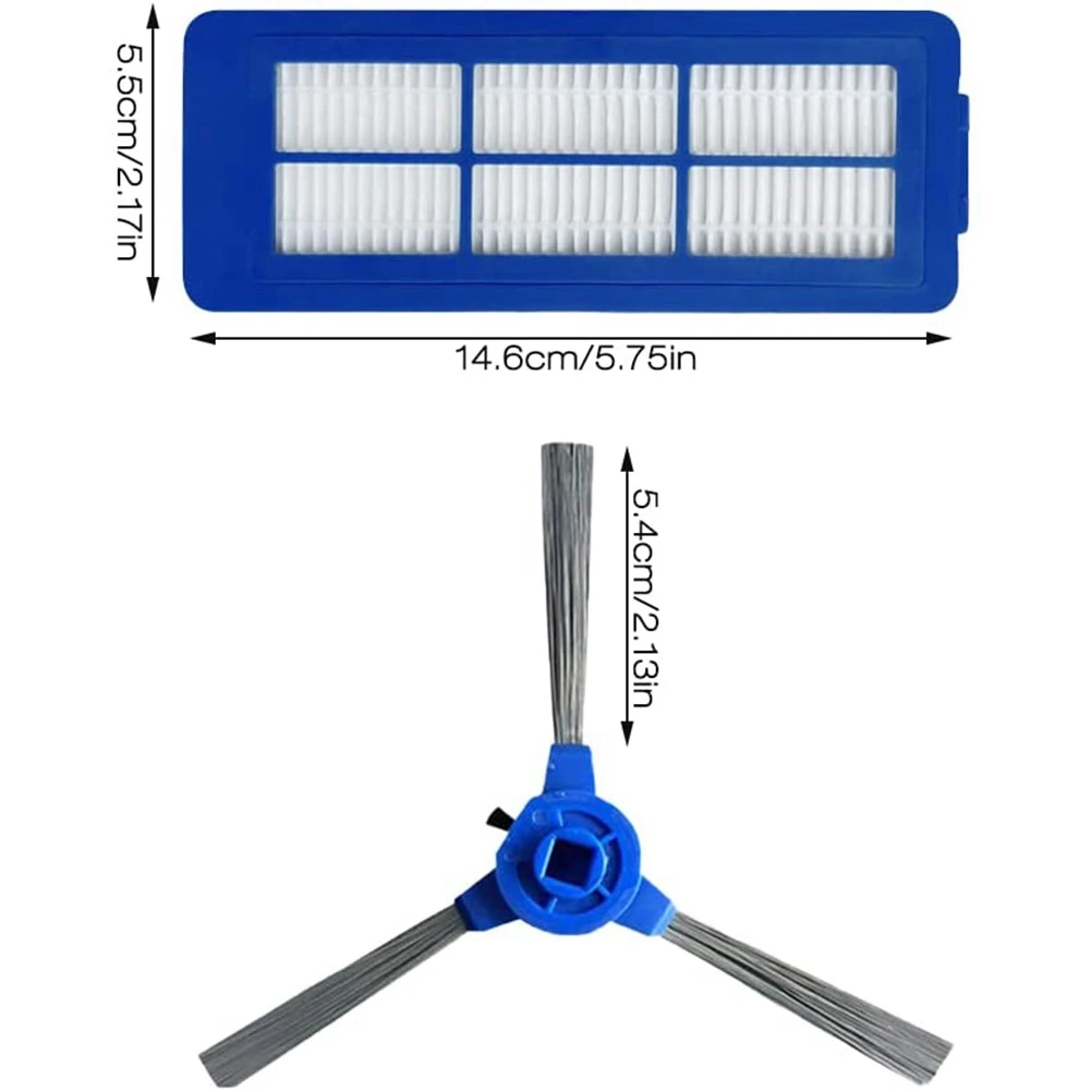 Vervangende Stofzuiger Onderdelen Zijborstels Filters Voor Eufy G10 G30 Robot Stofzuiger Accessoires