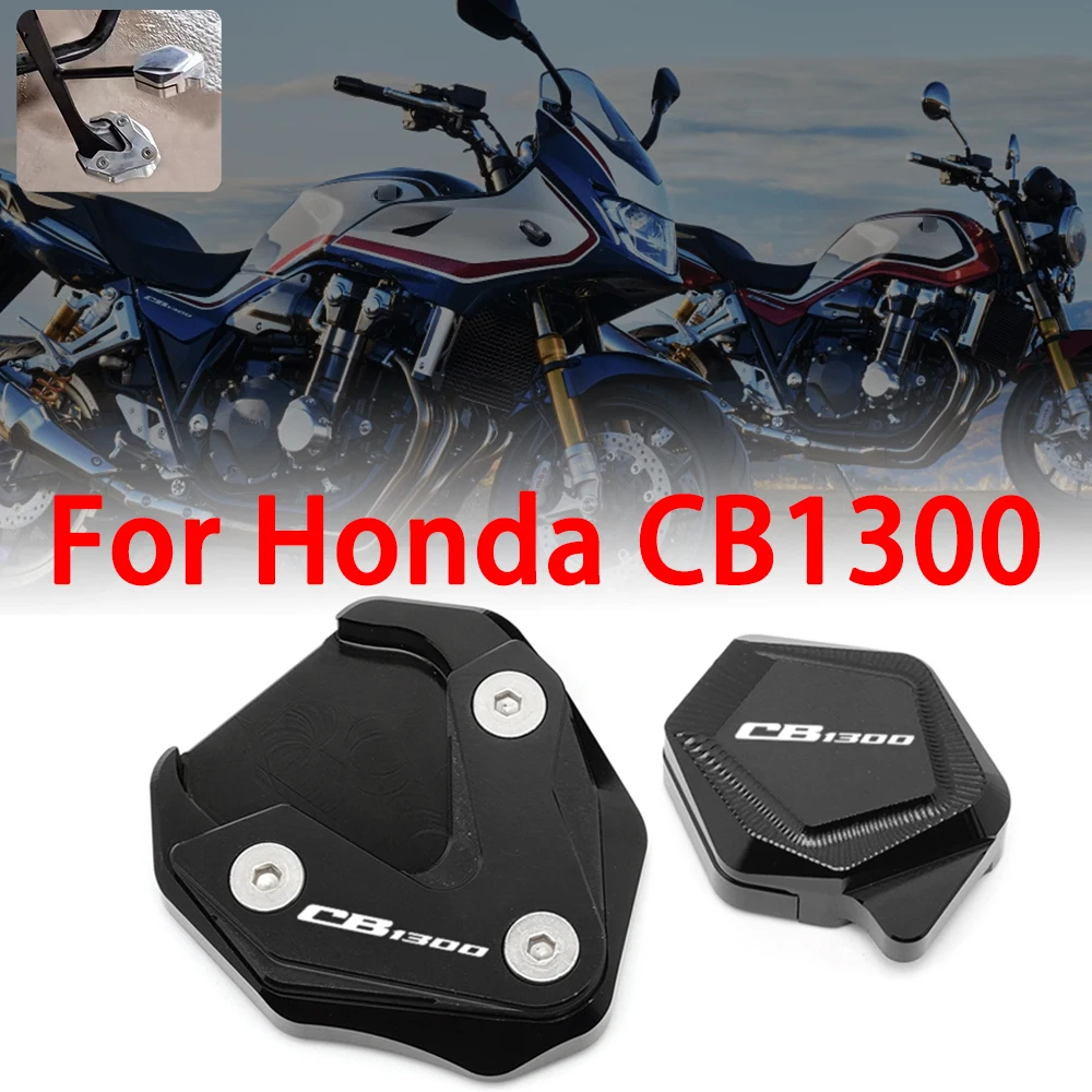 

For Honda CB1300 CB 1300 Motorcycle Accessories Side Stand Enlarge Plate Kickstand Extension