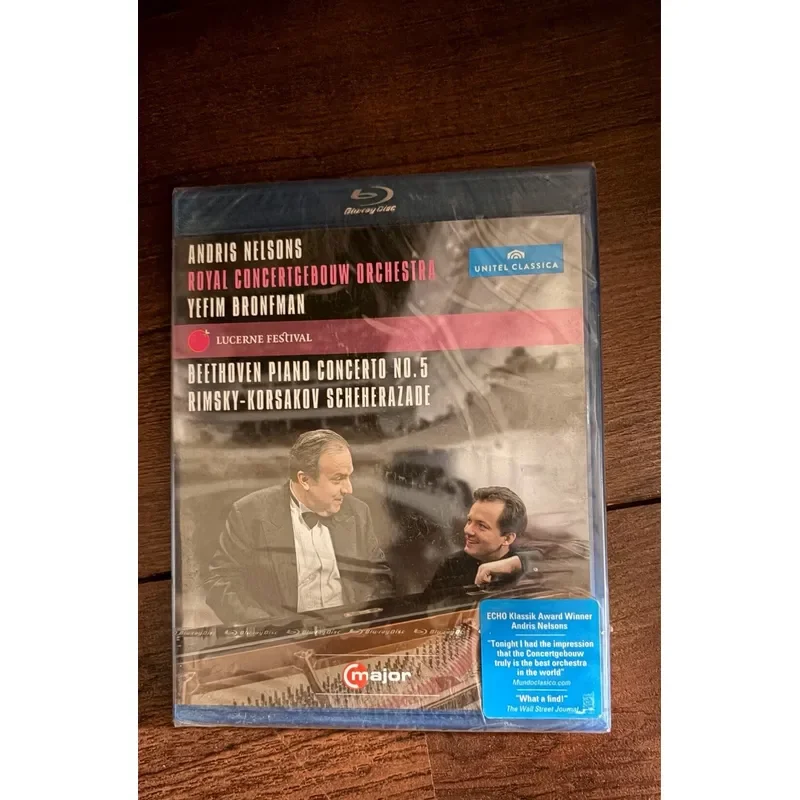 Nelsons Bronfman Lucerne Festival Classical Live Performance Blu-ray Disc
