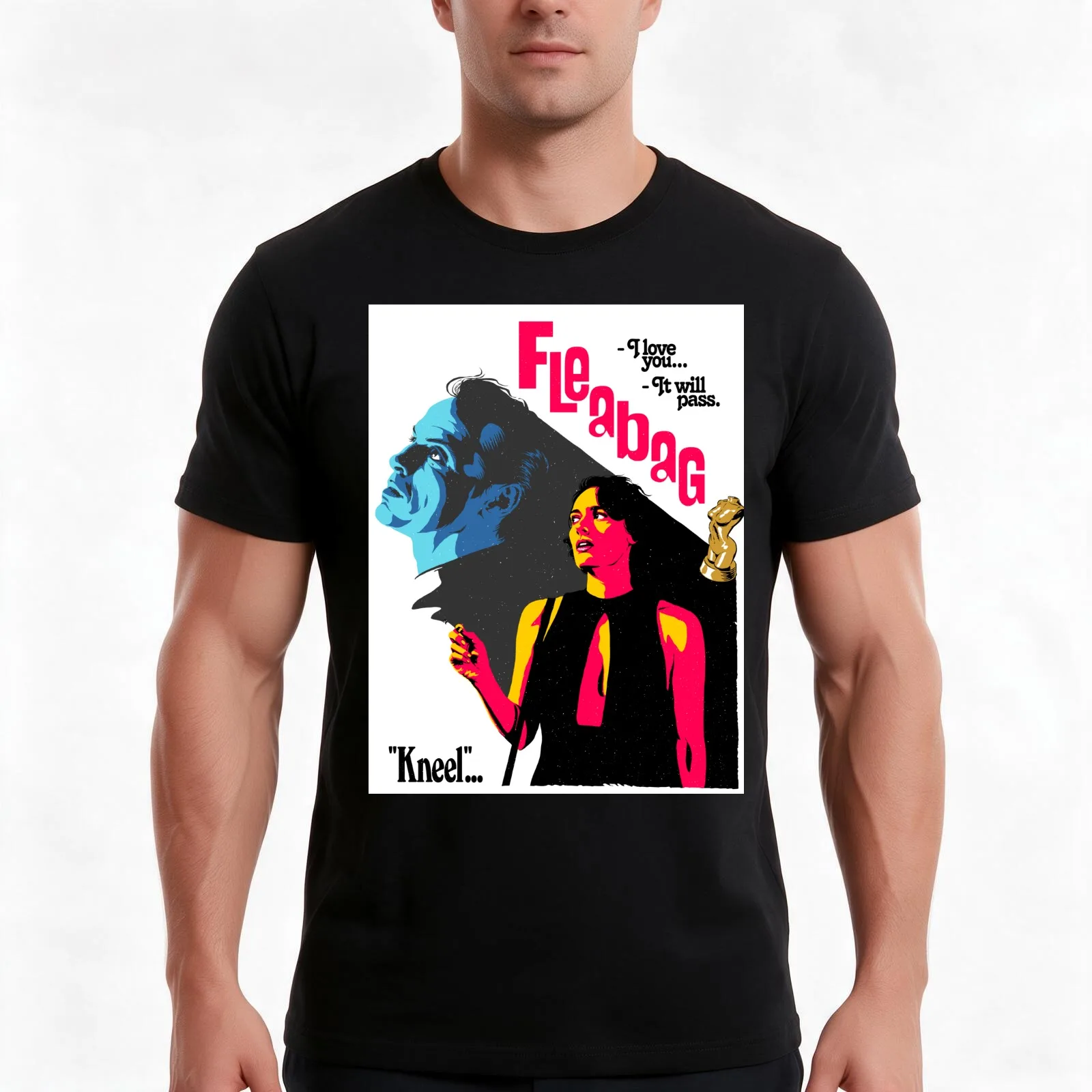 It Will Pass T-Shirt, Summer Casual Cotton Tee, Oversized Streetwear Tops, Vintage Graphic Print, Loose Fit Short Sleeve