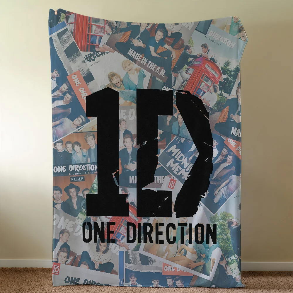BAND O-OneS D-DirectionS Blanket Throw Super Cosy Plush Living Room Sofa Couch Childish Birthday Gifts