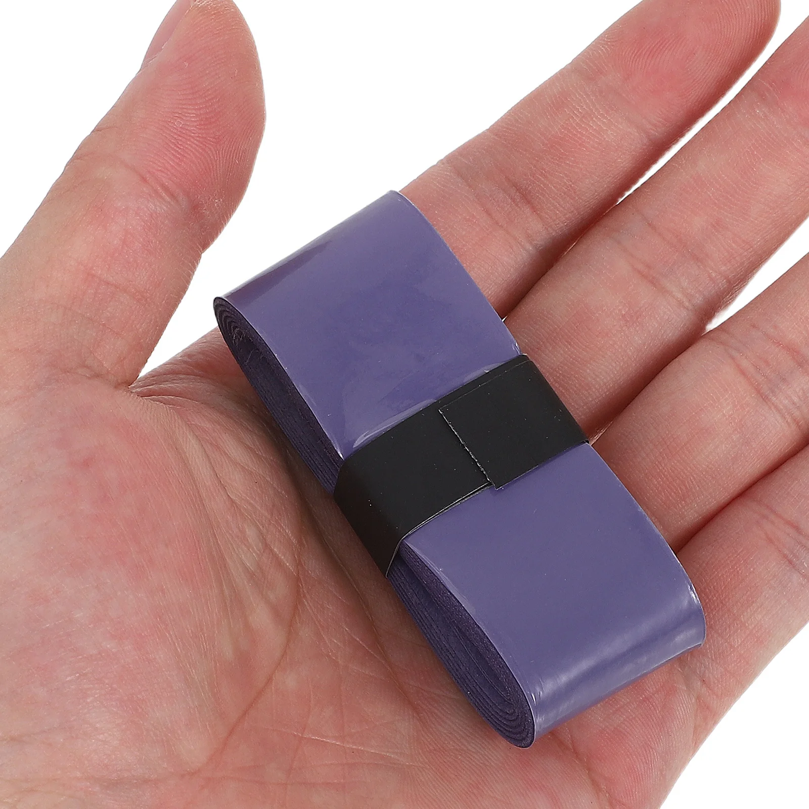 

8 шт., лента для захвата теннисной ракетки, фиолетовая противоскользящая впитывающая ручка для бадминтона, пиклбола, удочки, самоклеящаяся