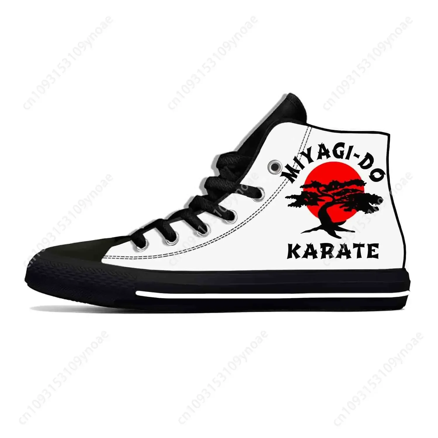 

Kai Miyagi Do Karate Japanese Kung Fu Cobra Funny Casual Cloth Shoes High Top Lightweight Breathable 3D Print Men Women Sneakers