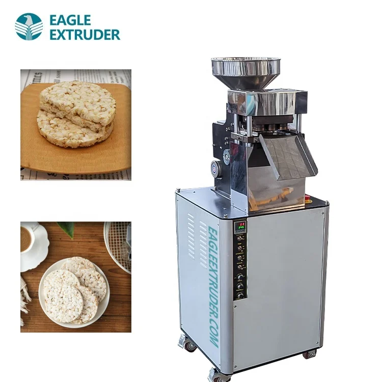 Puffed Rice Cake Machine Crackers Extruder