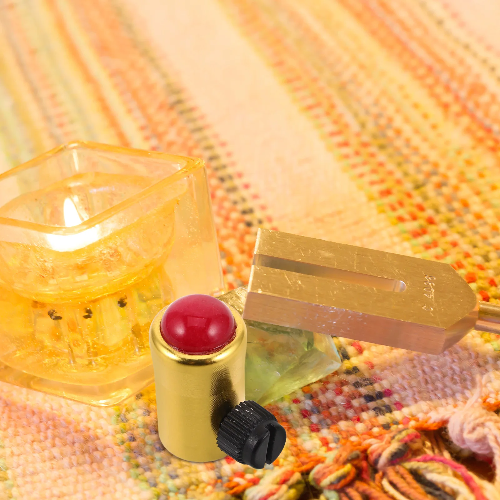 

Universal Aluminum Alloy Tuning Fork Base Crystal Ball Support Meditation Healing Accessory Stable Portable Feet for Meditation