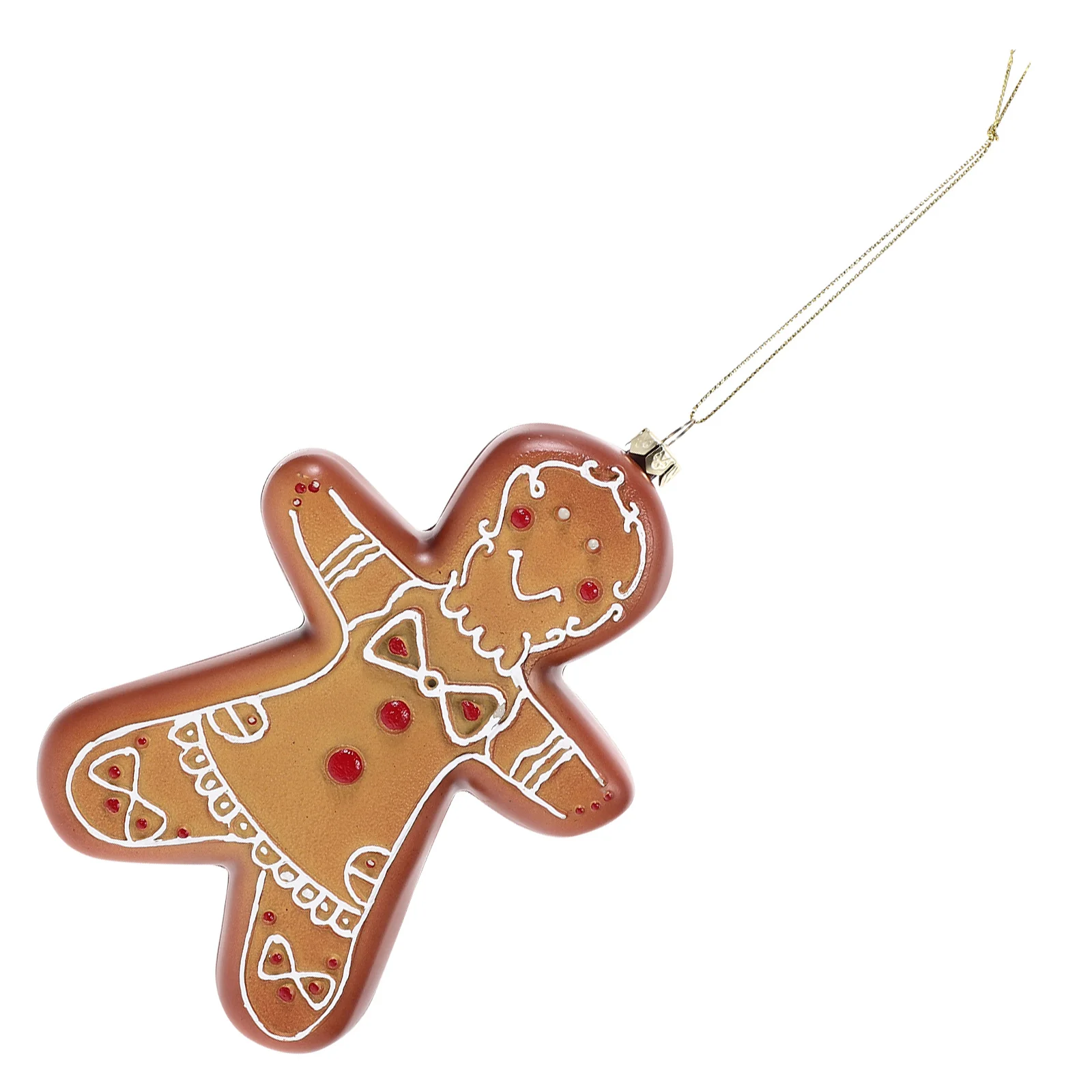 

Gingerbread Man Pendant Fake Xmas Ornaments Christmas Decoration Hanging Decorations Biscuit