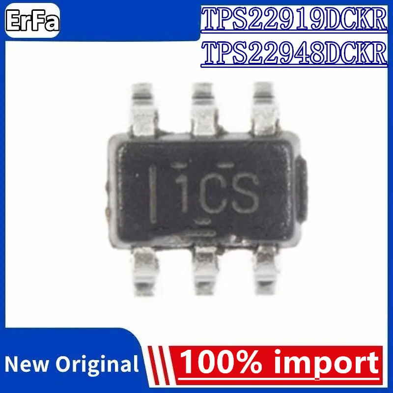 

TPS22919DCKR-1CS TPS22948DCKR-1CT SC-70-6 Power electronic switching chip IC