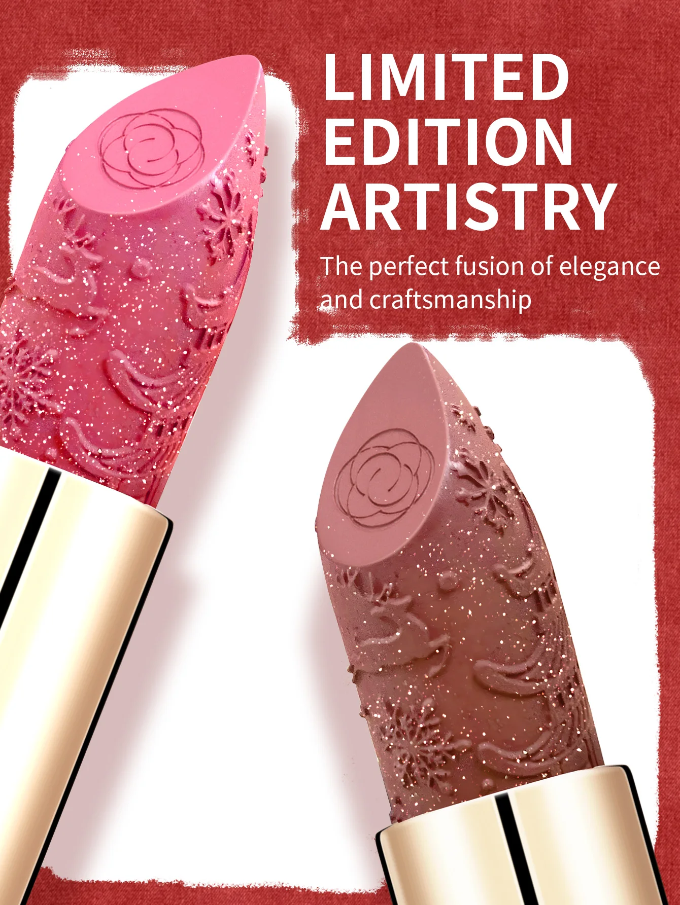 CATKIN Makeup Velvet Matte Lipstick, Hydrating Satin 24-Hour Long-Lasting Lipstick, Smooth Creamy Texture Lip Makeup for Women