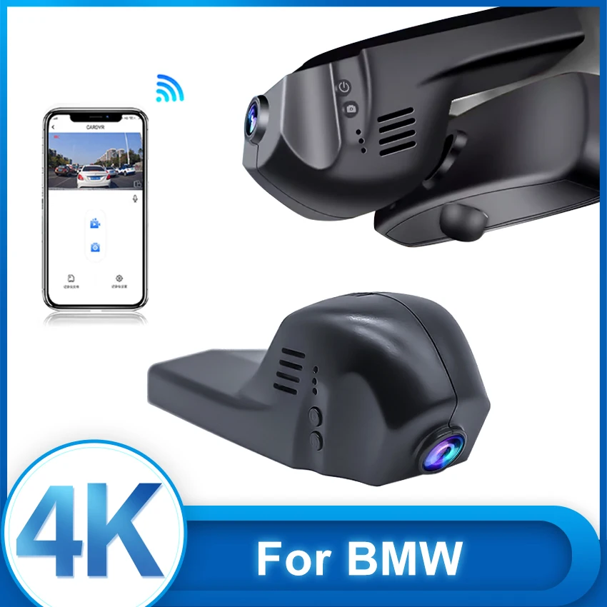 

4K 2160P Wifi Dash Cam Car Dvr Camera For BMW X1 F48 X3 F25 X4 F26 X5 F15 X6 F16 1 2 3 4 5 7 F20 F30 F31 F32 F40 F10 F07 DashCam