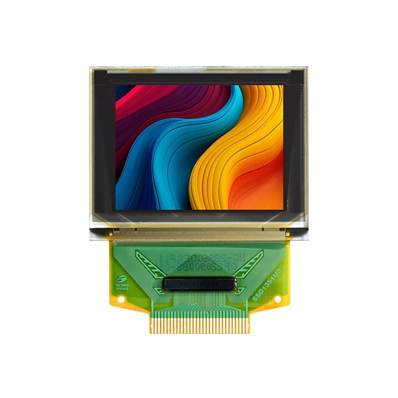 

1.27 inch OLED Display 128*96 Resolution Color OLED SSD1351 Driver 30Pin