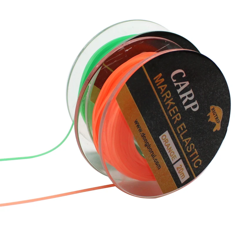 

20m Carp Fishing Line Elastic Marker Line Carp Hair Chod Rigs Two Colors Carp Rig Making Accessories Fishing Feeder Tackle