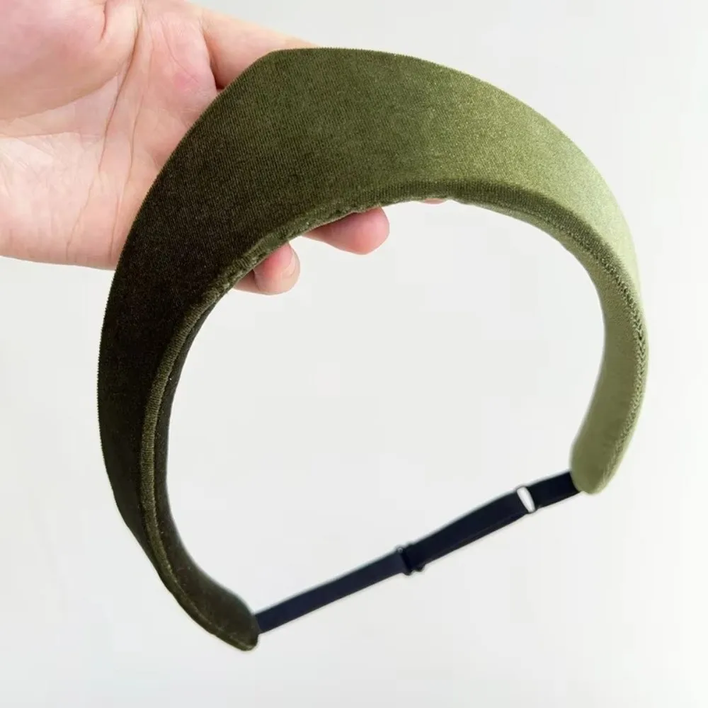 Retro Velvet Women Headband Smooth European and American Hairpin Headband Hair Hoop Lady Headwear