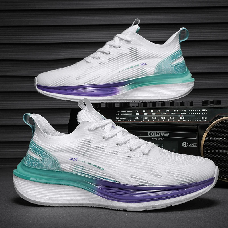 

Four Seasons Men's Shoes 2025 New Breathable Mesh Thick soled Sports Shoes for Youth Versatile Casual Running Shoes