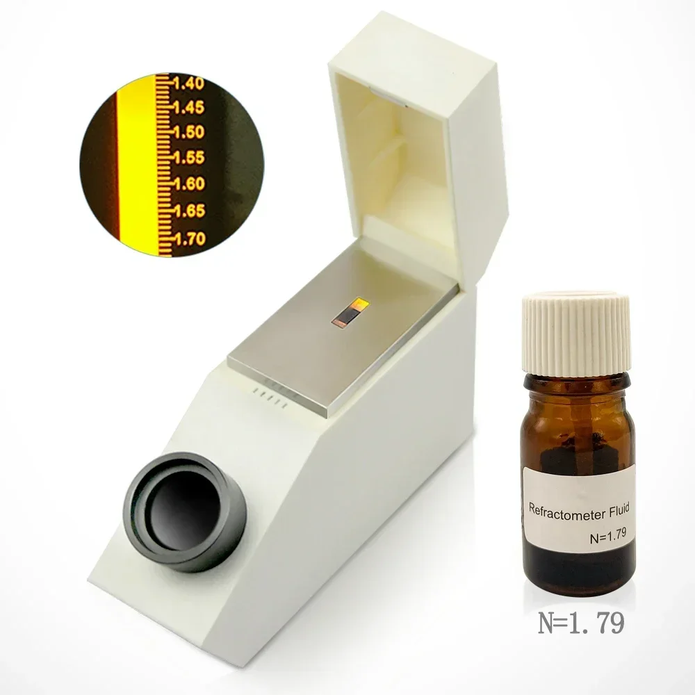 Professional Gemological Instrument Measuring Refractive Index Gemstone Refractometer With More Accuracy Of 0.002 Hot sales