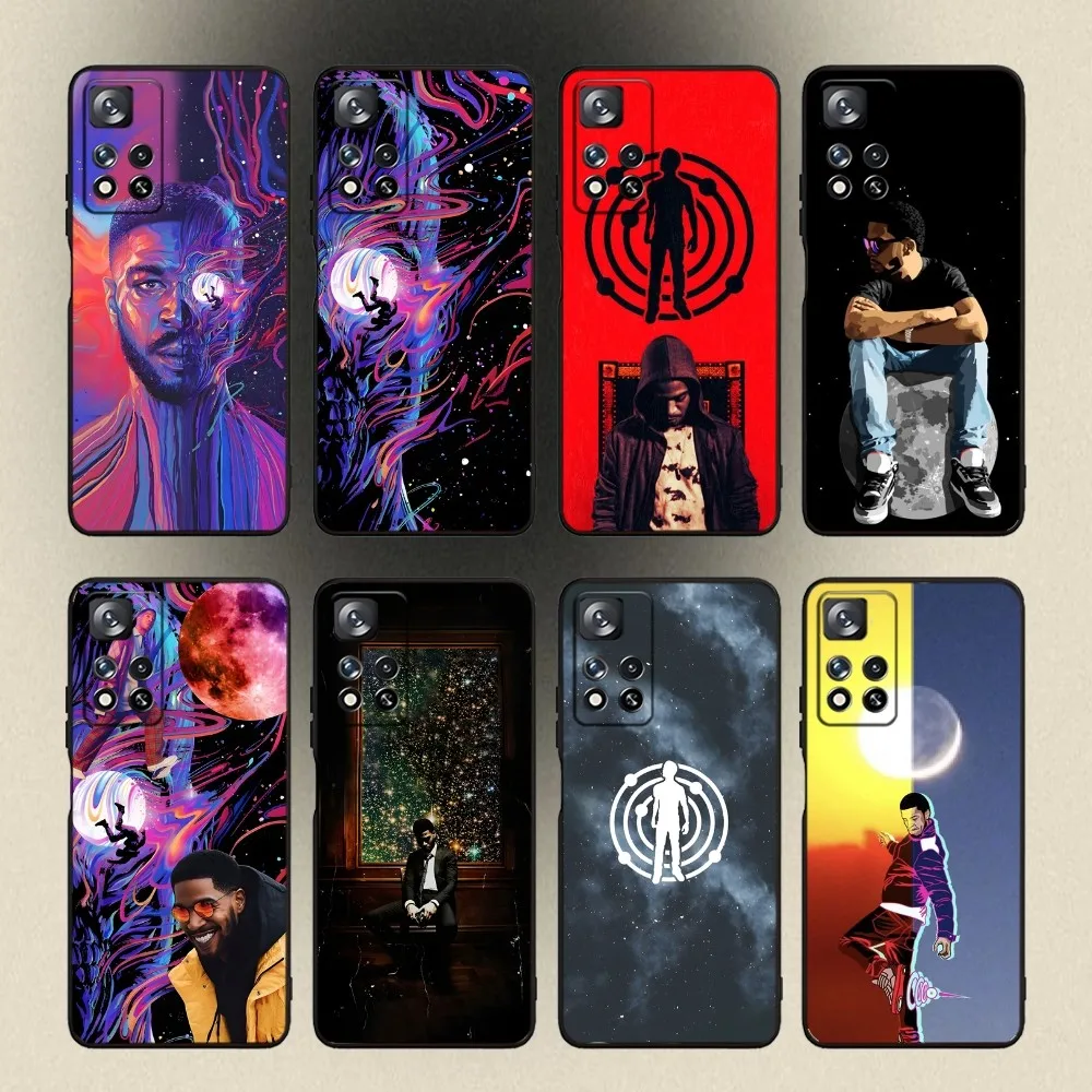 

Kid Cudi Man On The Moon Phone Case For Samsung Galaxy A20,A21s,A22,A31,A32,A52,A53,A72,73,A80,A91 Soft Black Cover