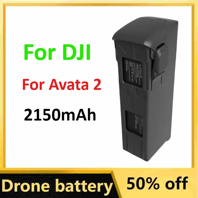 

Intelligent Flight Battery for DJI Avata 2 Drone with 2150mAh Camera Drones Accessories three-Way USB Charging Hub