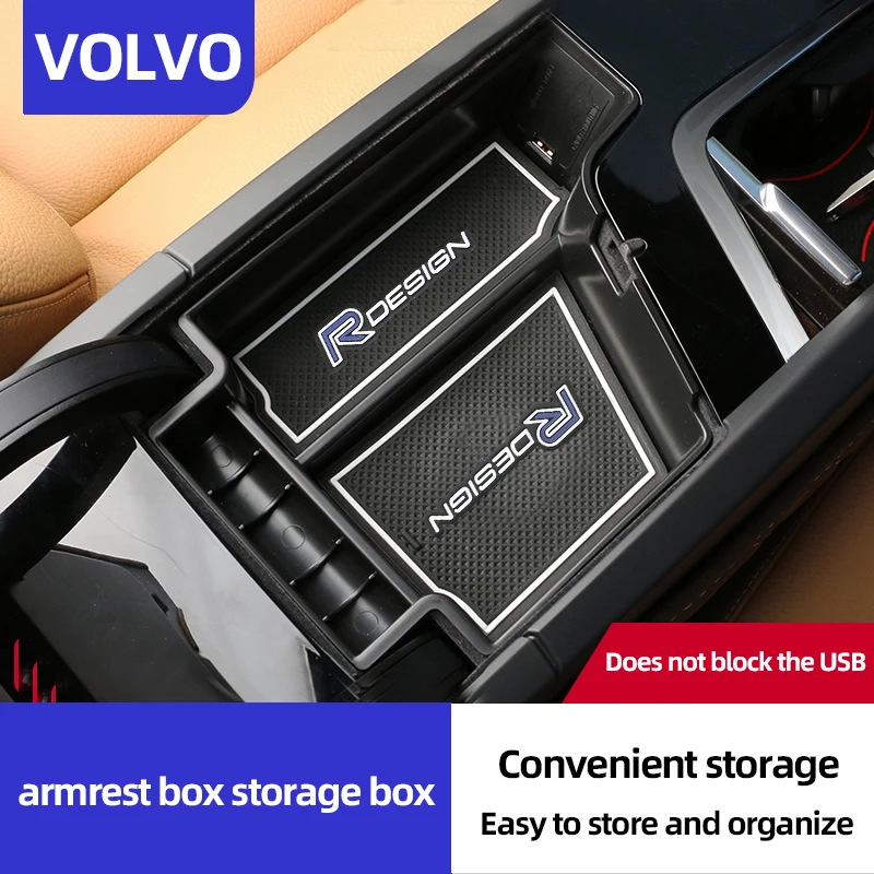 for Volvo 2016-2023 s90/2015-2023 xc90 modified door handle storage box new 2018-2023  xc60 armrest box v90cc s60 v60