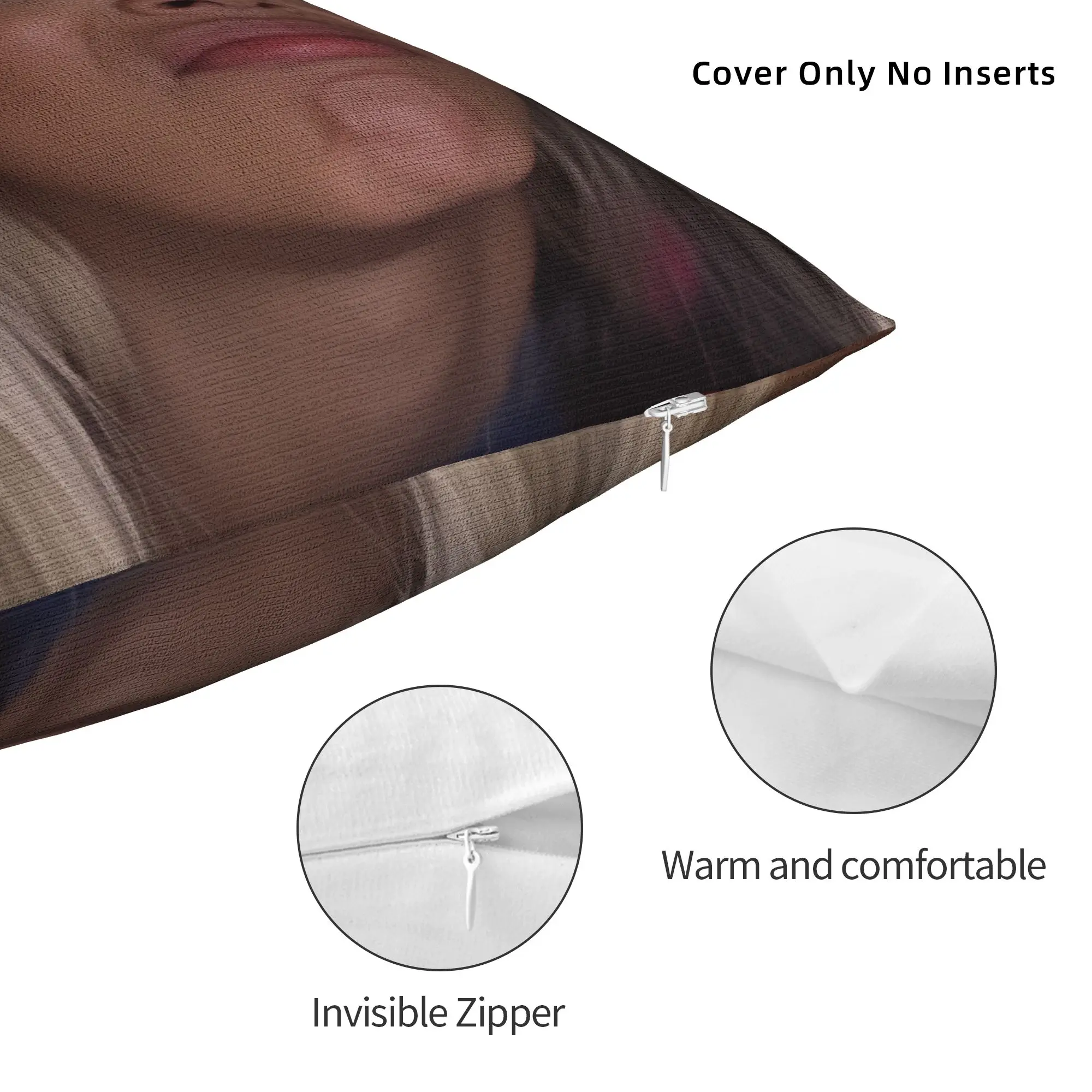 Funny D-doja cat meme Pillow Cover  Fashion Pillow Case For Sofa Home Decor Soft Pillowcases Gift