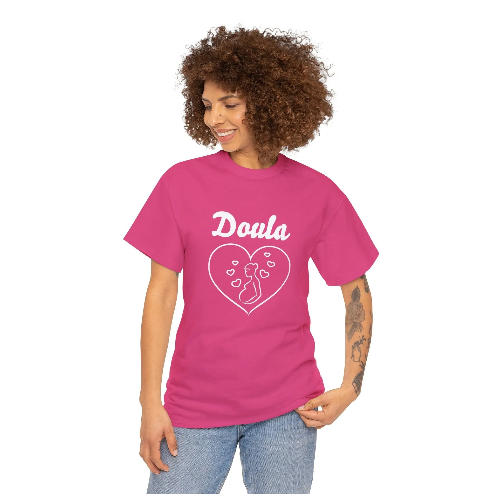 Doula T Shirt Mother Baby Nurse Midwife Empowered Birth Labor and Delivery