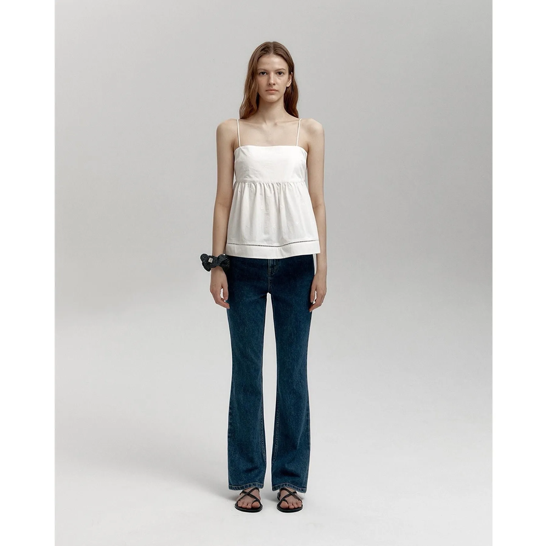 

Shp M Vintage High Waist Slim Fit Bell Bottom Jeans Stylish Cotton Stretch Denim High Waist Deep And Light Colors