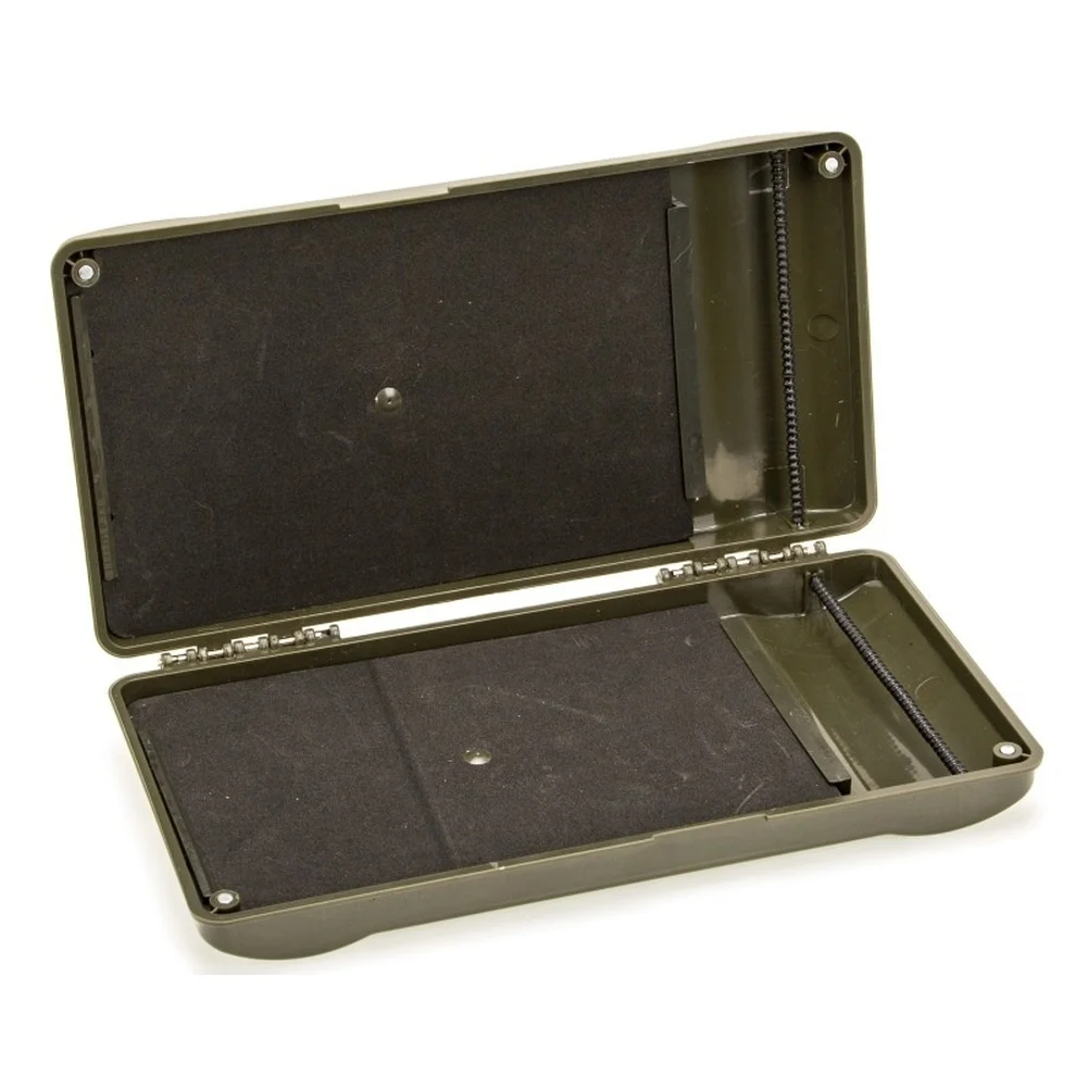 

Protect Fishing Accessories Outdoors Fishing Tackle Box Fishing Rig Box High-density Sponge ABS Plastic Construction
