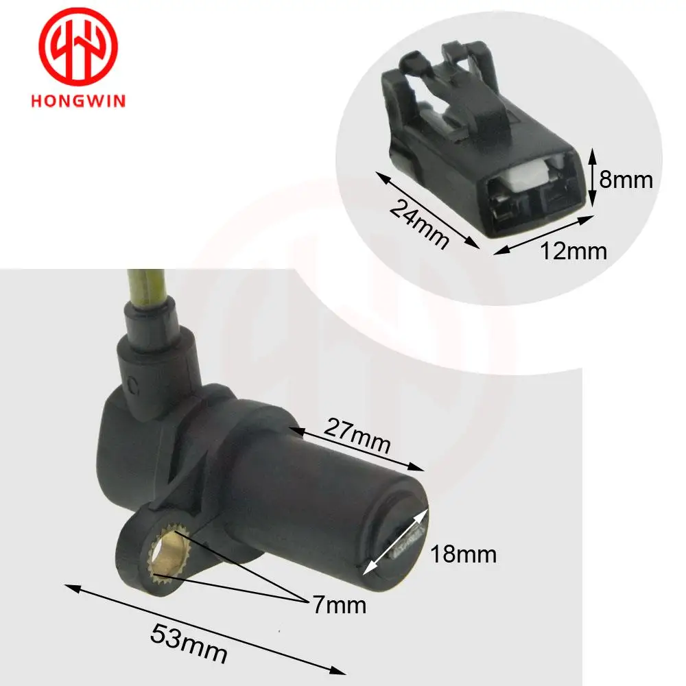 NEW Front Left & Right ABS Wheel Speed Sensor 956702F000,956702F100 For Kia Cerato Spectra Spectra5 2003 2004 2005 2006 2007