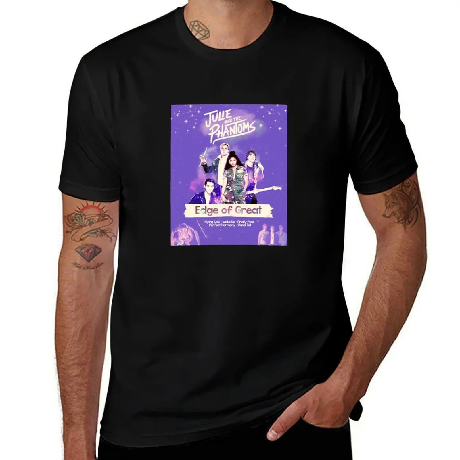 Julie and The Phantoms Edge of Great T-Shirt Soft Stretch Short Sleeve Top