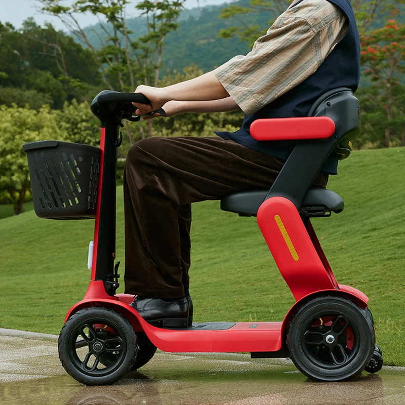 Luxury 360W Powerful Four Whee - огляд і ціна Folding Electric Scooter