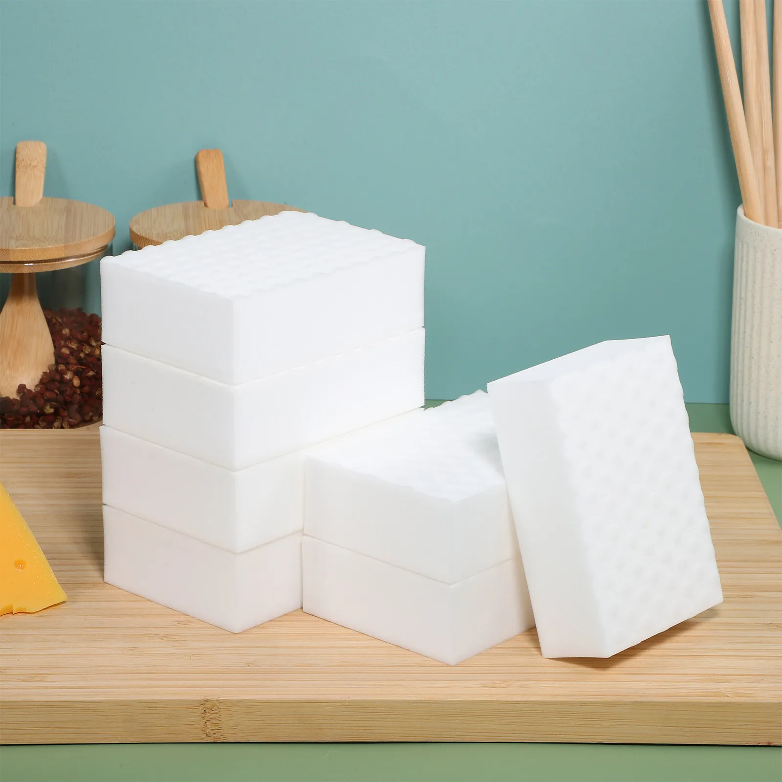 

12Pcs Multi-Pack Dish Washing Sponges Kitchen Sponge Set High Water Absorption Foam Cleaning Sponges for Dishes Surfaces