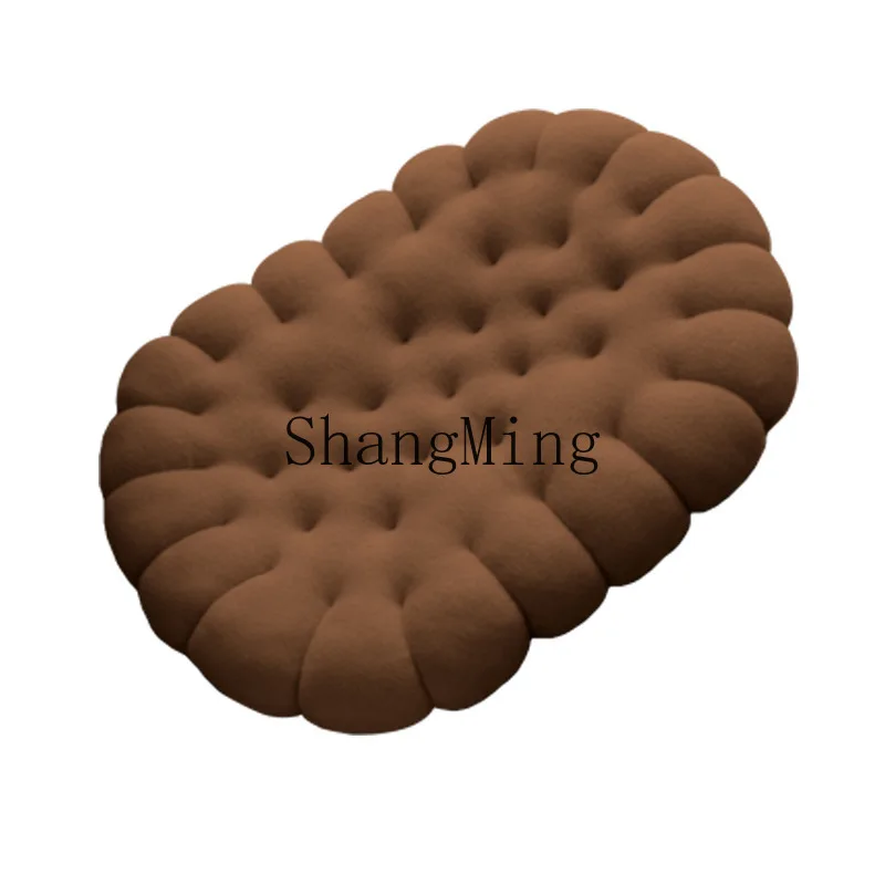 

DSA handmade seat cushion biscuits special-shaped lazy long seat cushion creative thickened fart cushion home products