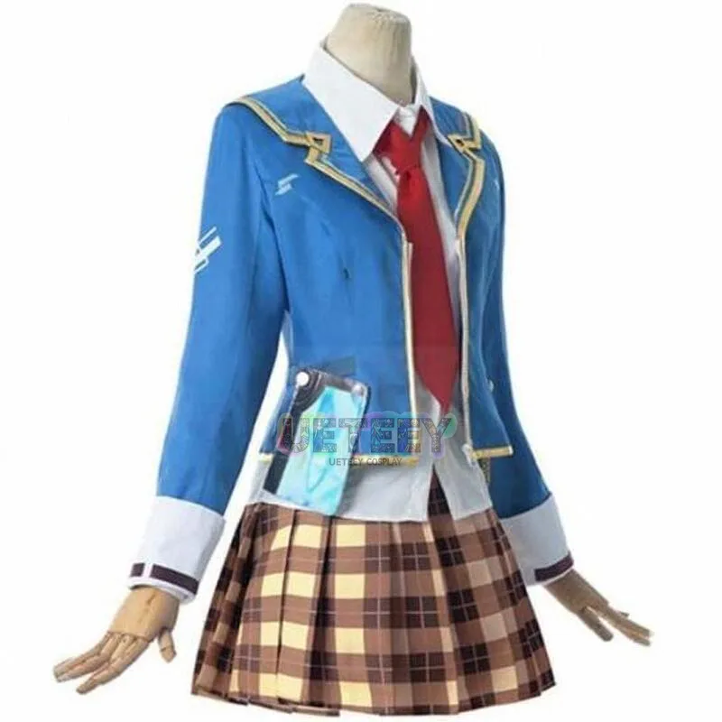 UETEEY Cos Heaven Burns Red 31A Squad Uniform Cosplay | Tsukagami Michiru Custom Made Military Outfit view 2