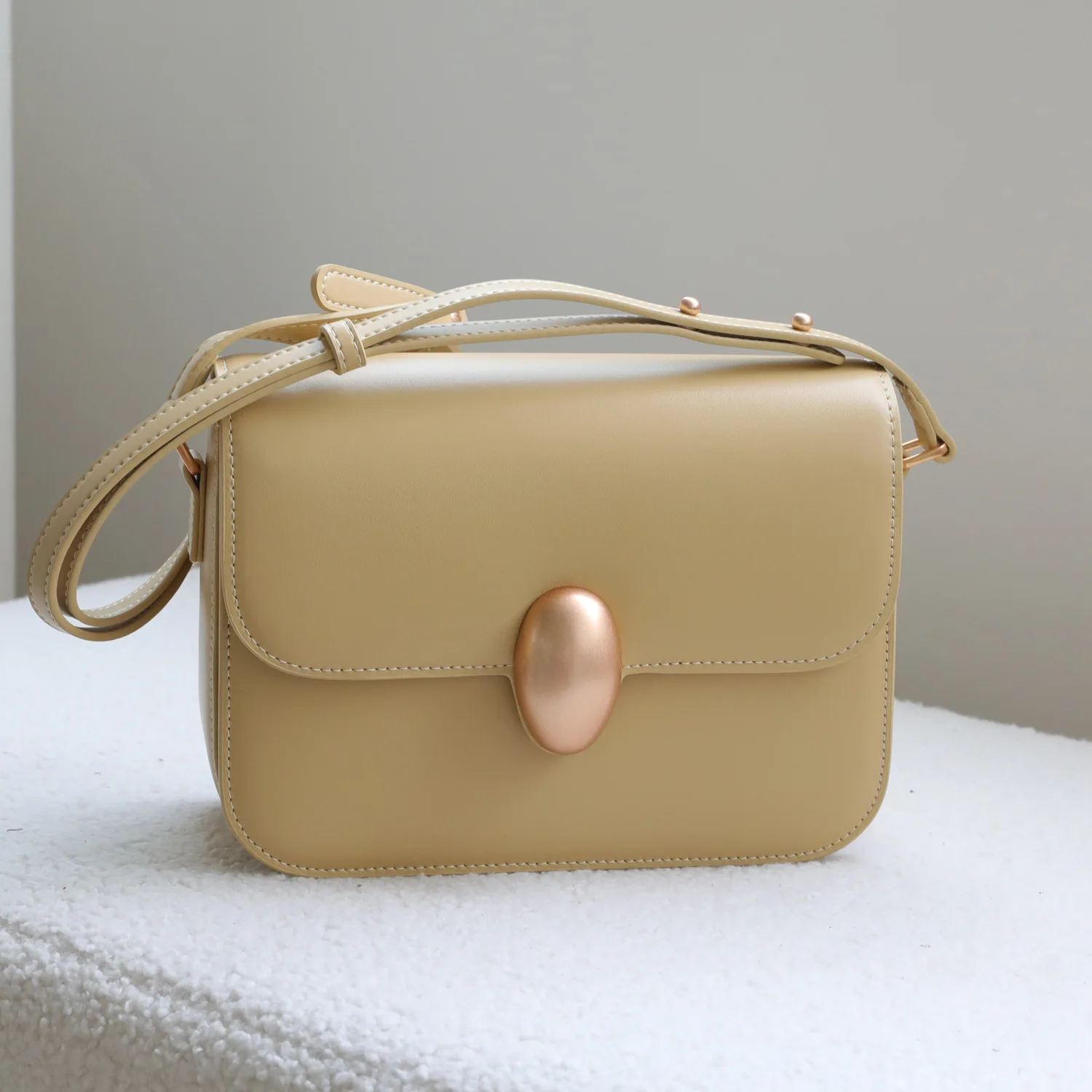 

FIRMRANCH для поездок на работу, мини-милая квадратная высококачественная сумка тофу, модная женская сумка через плечо из натуральной кожи на одно плечо