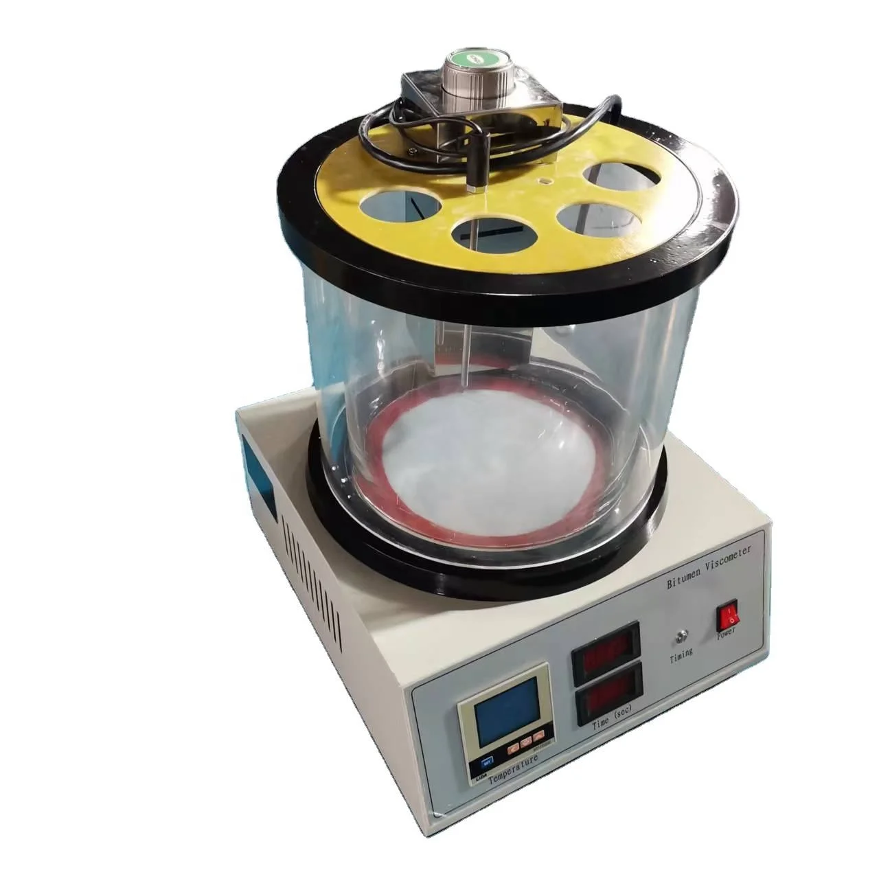 جهاز اختبار اللزوجة الحركية من الأسفلت كاشف مقياس اللزوجة الأسفلت Ubbelohde مع الشعرية