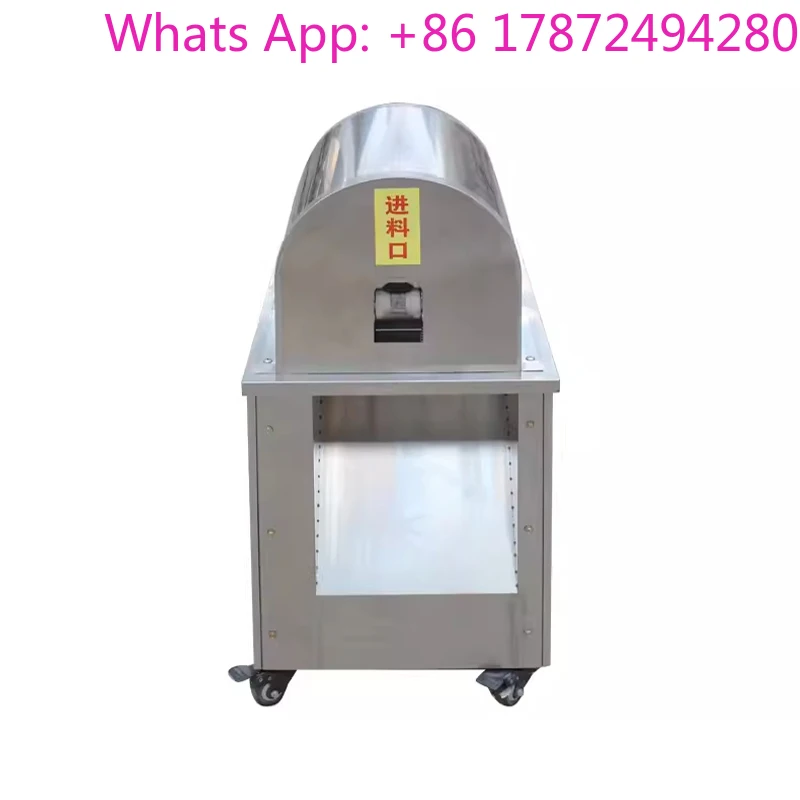 Compact Sugarcane  Fully Automatic Sugarcane Peeling and Cutting Machine All-in-One Peeling and Cutting Unit