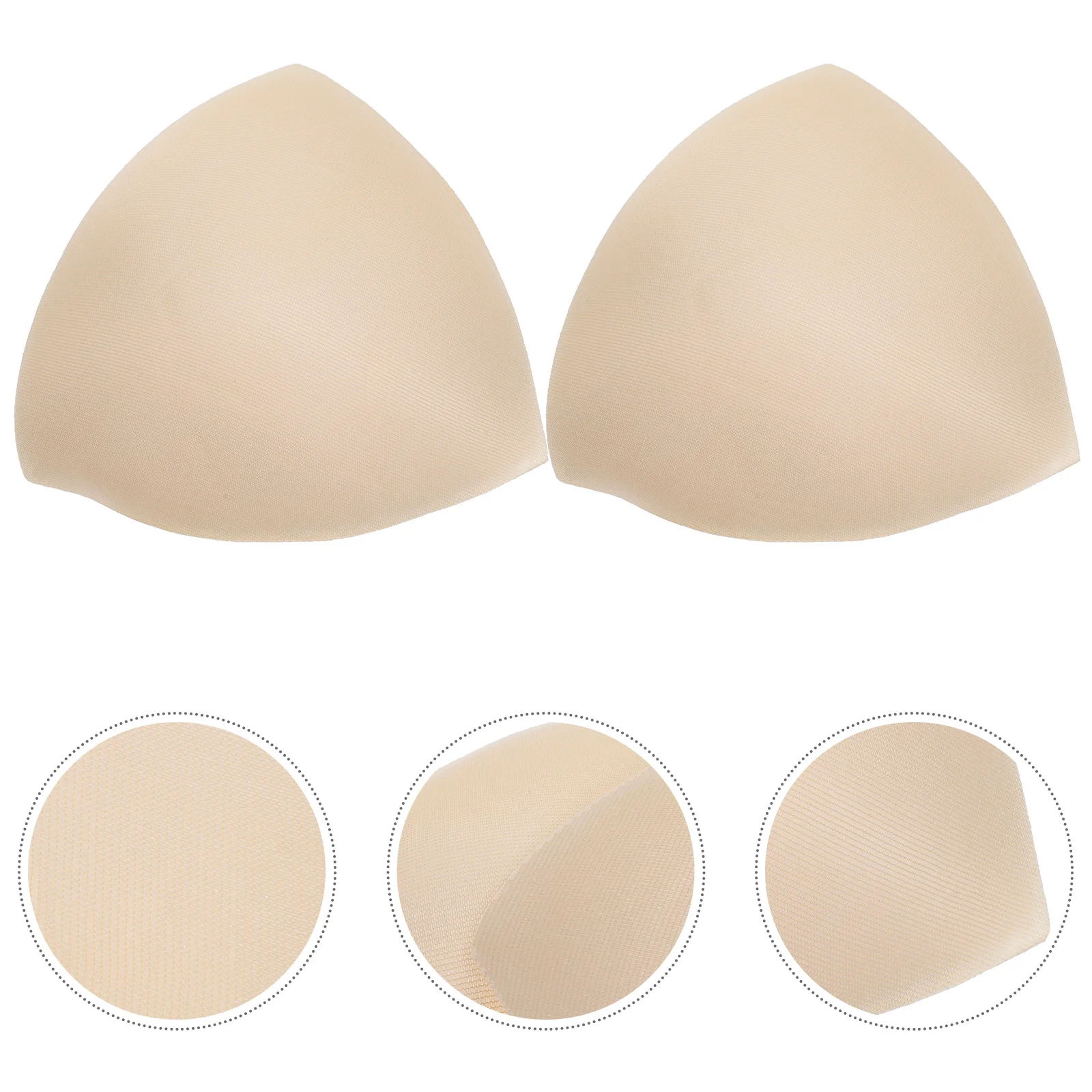 

4 Pair Pad Bra Inserts under Outfit Bras for Women Pads Push Up Pushup Summer Miss