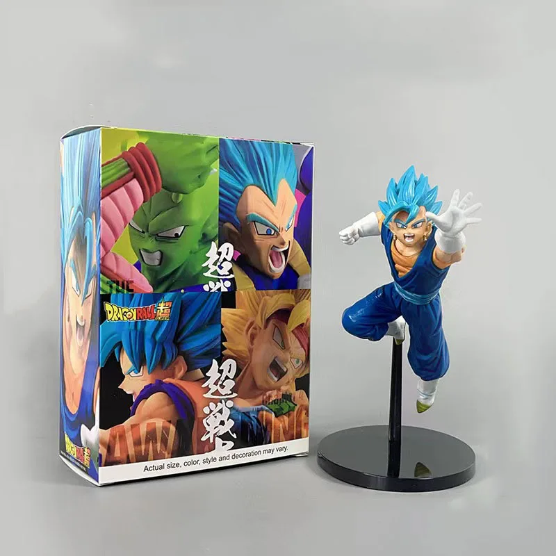 

Seven Dragon Ball related figurines and display items - Goku, Son Gohan, Beegita, short flute - as birthday gifts