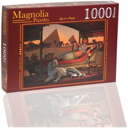 Magnolia Puzzle - 1000 Piece Jigsaw Puzzle - Piramitlerde Dinner-Dinner At The Pyramids - 2308