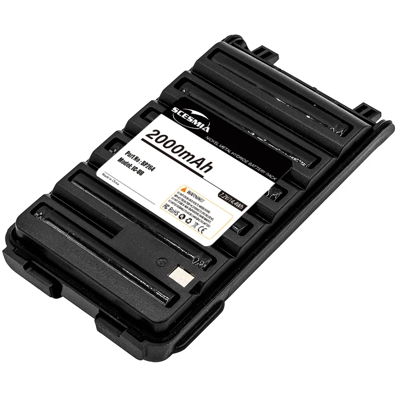 New 2000mAh BP-264 Walkie Talkie Battery for ICOM IC-V80 V80E U80E F4008 F3008 T70E BP264
