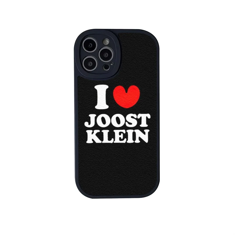 Joost Klein Rapper Fryslan Phone Case For iPhone 11 12 13 14 15 X XR Pro MAX 7 8 Plus Lens Protective Leather Soft Back Cover