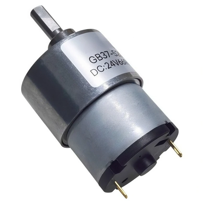 37mm Miniature DC Speed Reducer Motor 12V PWM Speed Control Forward Reverse Rotation 24V Low-speed Intelligent Electric Motor