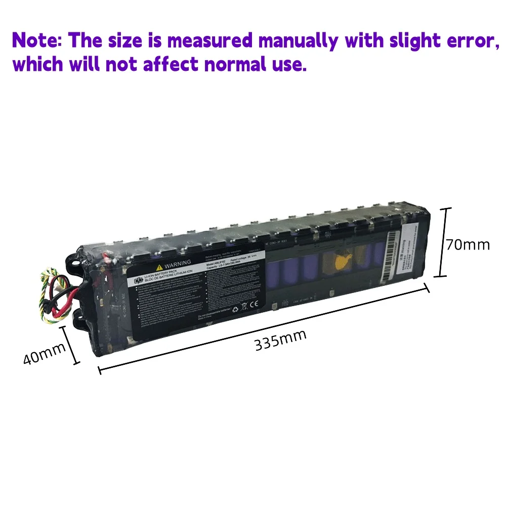 Original 36V 7800mAh battery For xiaom For MiJia M365 M356 Pro Special battery pack 36V Li-ion battery 7800mAh