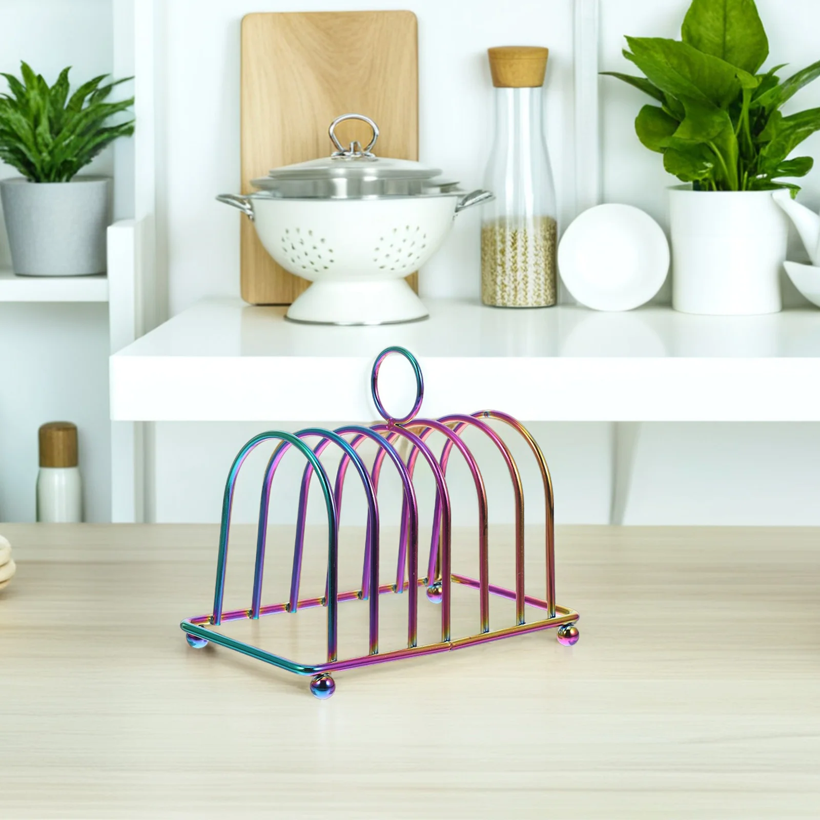 

Stainless Steel Holder Kitchen Rack Bookshelf Metal Toast Holder Rack Toast Racks Stainless Steel Display Stand Storage Solution