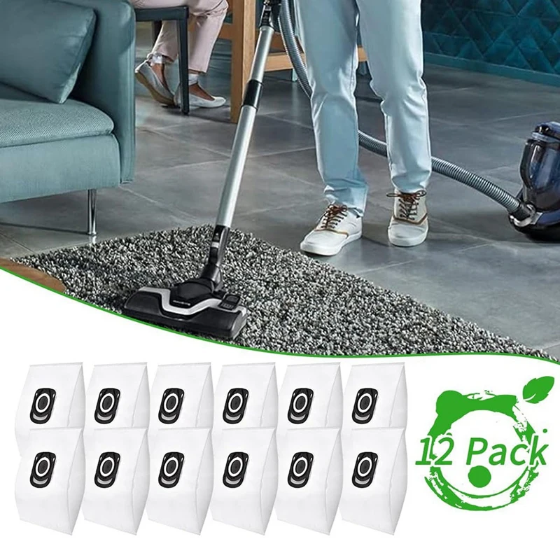 Bolsas de aspiradora para Rowenta Hygiene+ ZR 200520   ZR 200720 , Adecuado para energía compacta