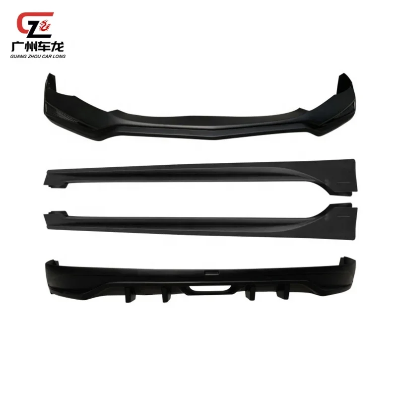 Hot Selling ABS Material Car Bodykit Front Lip Rear Lip Side Skirts for Mazda 3 Axela 2014-2019 Car Bumper
