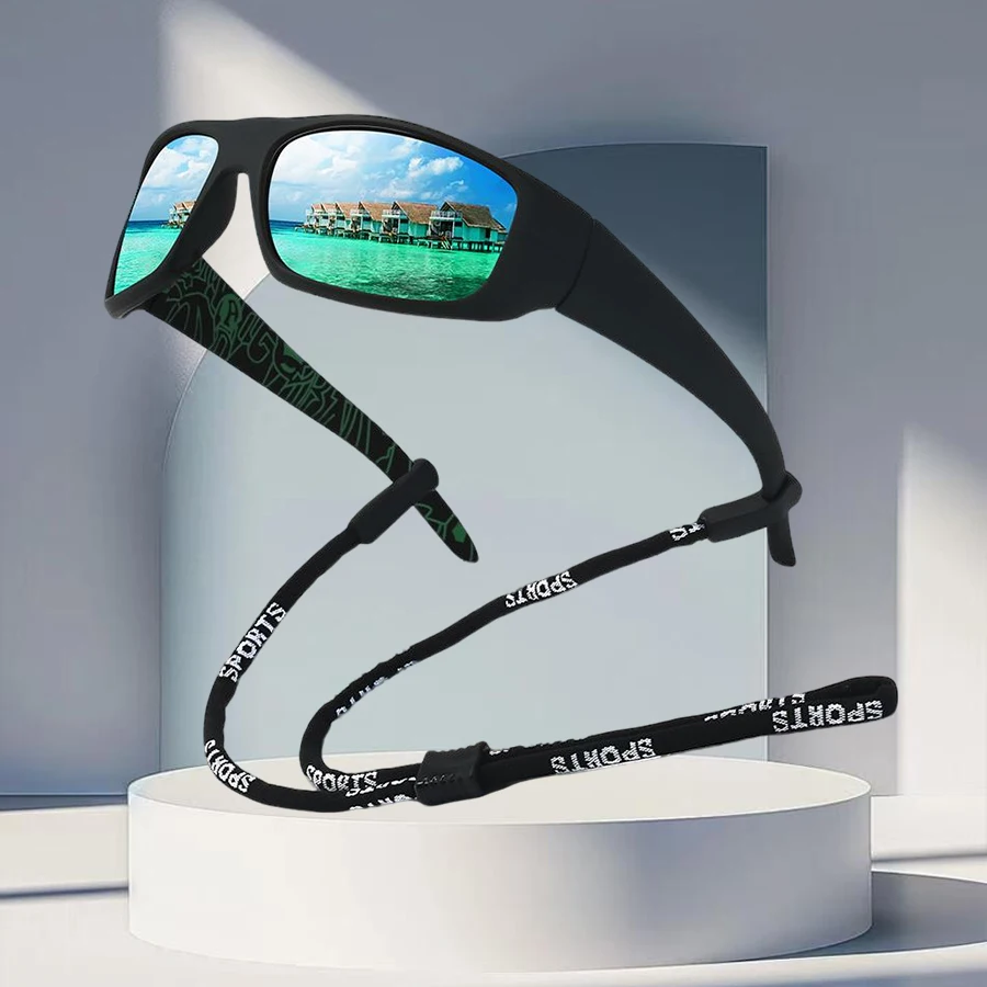 نظارات شمسية رياضية UV400 للرجال والنساء مع نظارات واقية لقيادة الصيد والجري #6