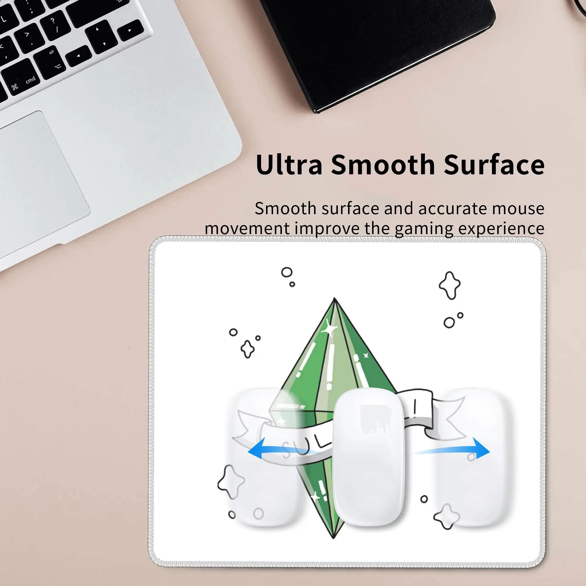 Sims 3 من Eva Kiseleva Mouse Pad Computer Keyboard Mouse Mat Gaming PC Laptop Desk Mat Office Accessories Table Mats